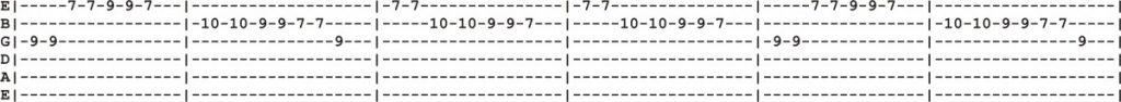 12 String Guitar Tab 3